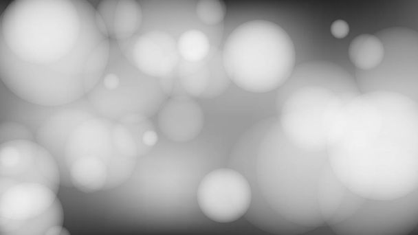 Abstract Grey Defocused Lights Background - Vector, Image