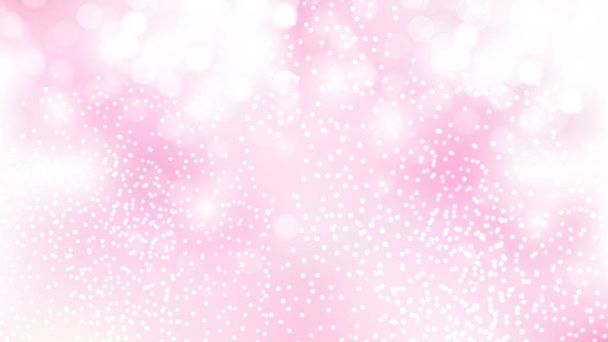 Pink and White Bokeh Background Illustrator - Vector, Image