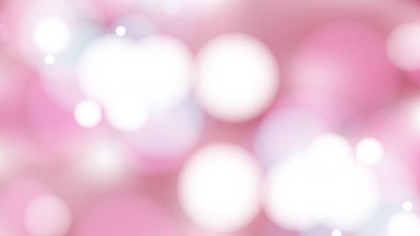 Abstract Pink and White Blurred Lights Background - Vector, Image