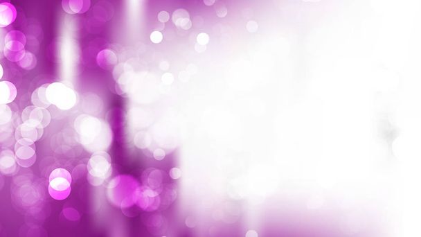 Abstract Purple and White Defocused Lights Background Design - Vector, afbeelding