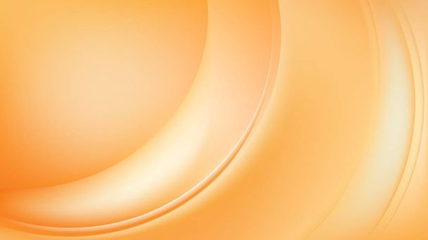 Orange Abstract Wave Background Vector Art - Vector, Image