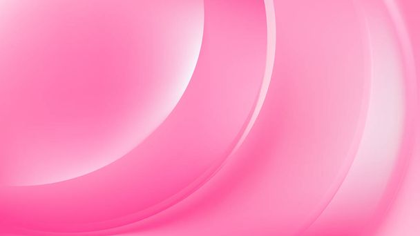 抽象的なピンクの波の背景テンプレート - ベクター画像