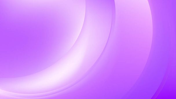 抽象的な輝く紫と白い波の背景 - ベクター画像
