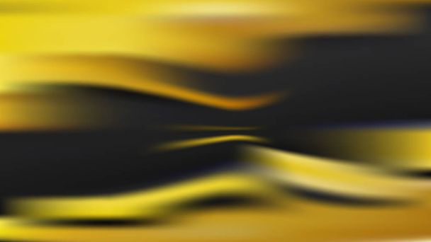 黒と黄色のぼやけた背景ベクトル - ベクター画像