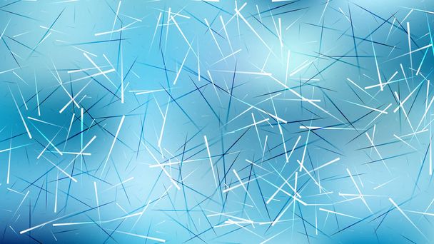 Blue Chaotic Random Lines Texture Background - Vector, Image