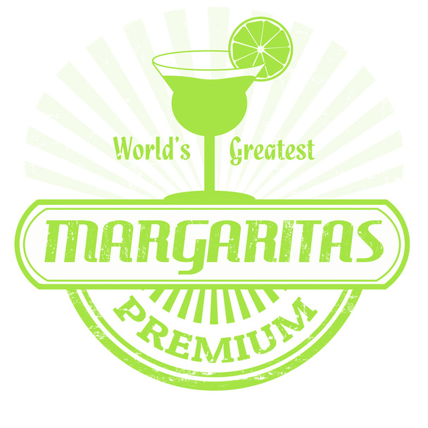 Margaritas stamp - Vector, Image