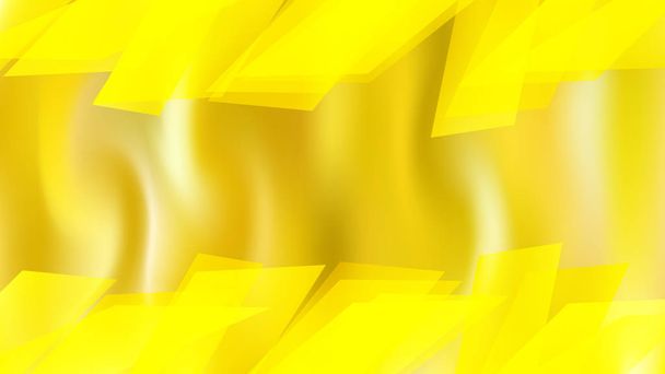Abstract Bright Yellow Graphic Background - Vector, Image