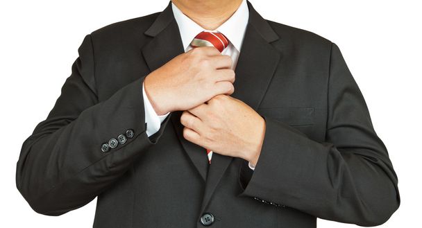 obchodník v obleku a kravatě - Fotografie, Obrázek