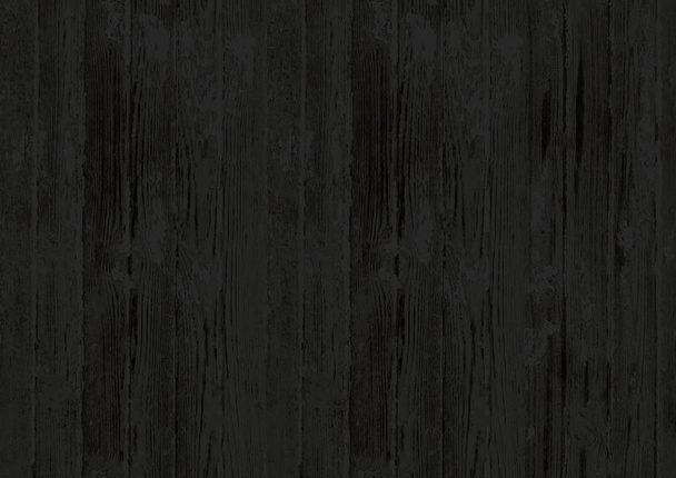 Black wood texture backdrop background with woodgrain pattern - Фото, изображение
