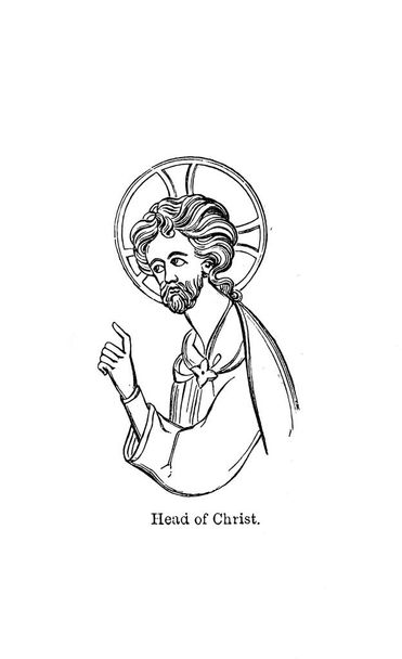 illustrazione cristiana. vecchia immagine - Foto, immagini
