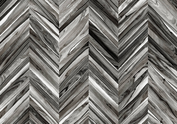 Fragmento de paneles de madera vista superior - Foto, imagen