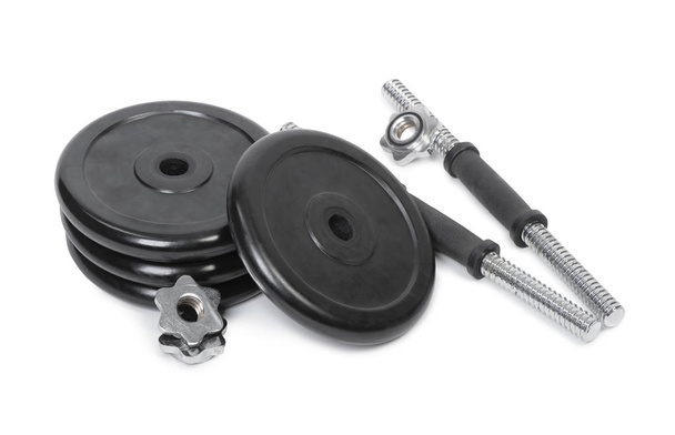 Parts of professional adjustable dumbbell - Foto, immagini