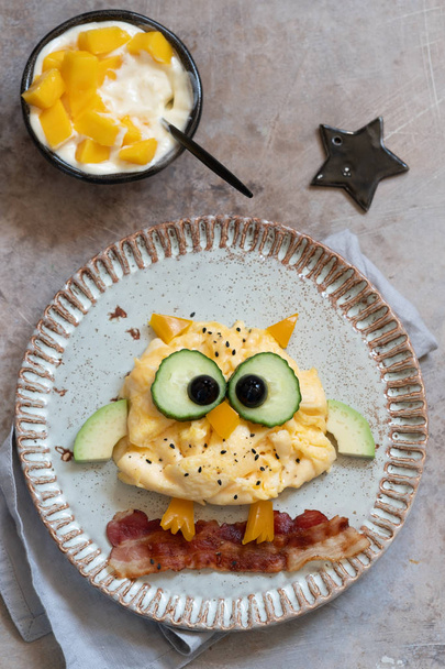 Omeleta pro děti snídaně - Fotografie, Obrázek