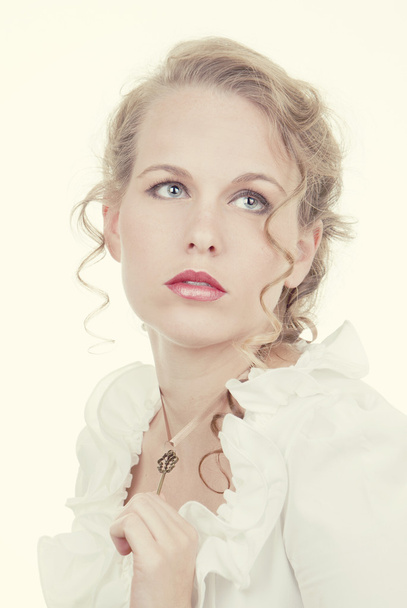 beautiful romantic blonde woman - Valokuva, kuva