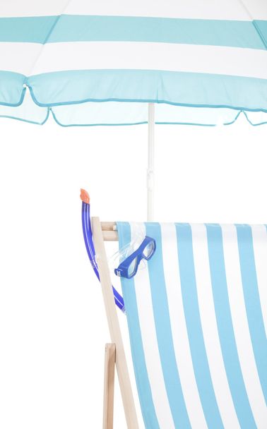 Beach chair and accessories - Valokuva, kuva