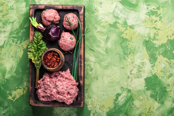 Raw minced meat - Photo, Image