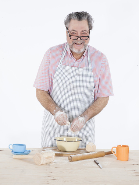 Grandfather baker - Photo, Image