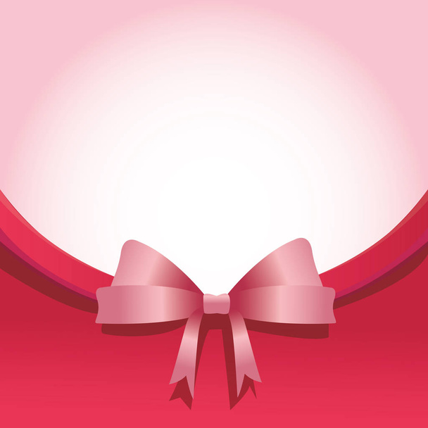 Pink decorative card - Vector, Imagen