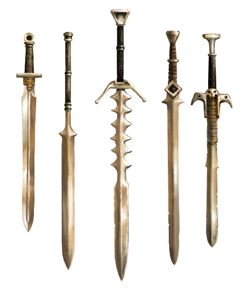 Des épées anciennes. Fantasme. Ensemble
 - Photo, image