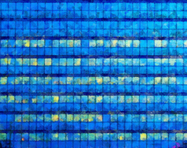 Windows van wolkenkrabber - Foto, afbeelding