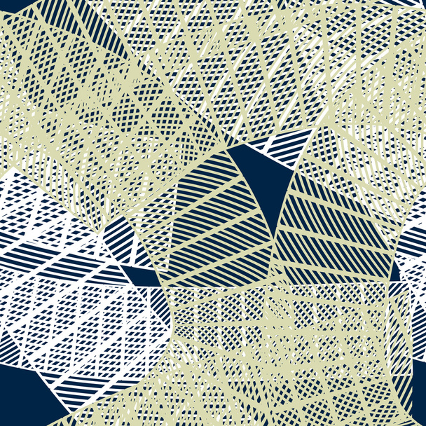 padrão geométrico abstrato sem costura
 - Vetor, Imagem