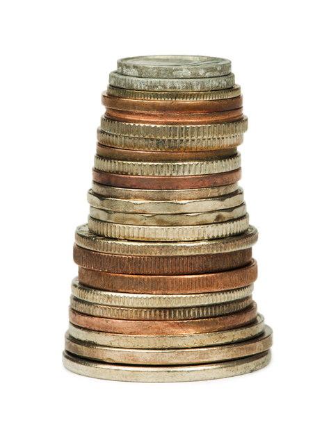 Stacks of coins - Zdjęcie, obraz
