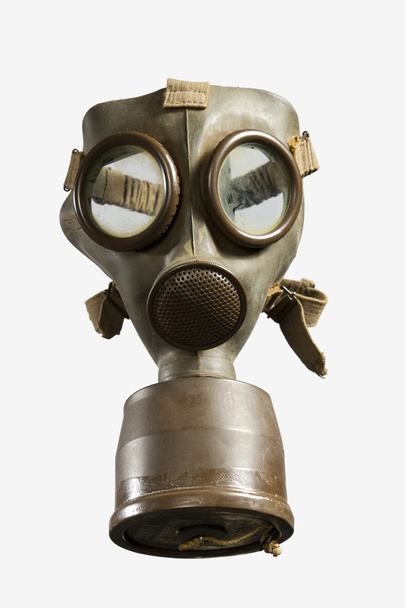 Vintage Gas Mask Isolated on White Background - Foto, immagini