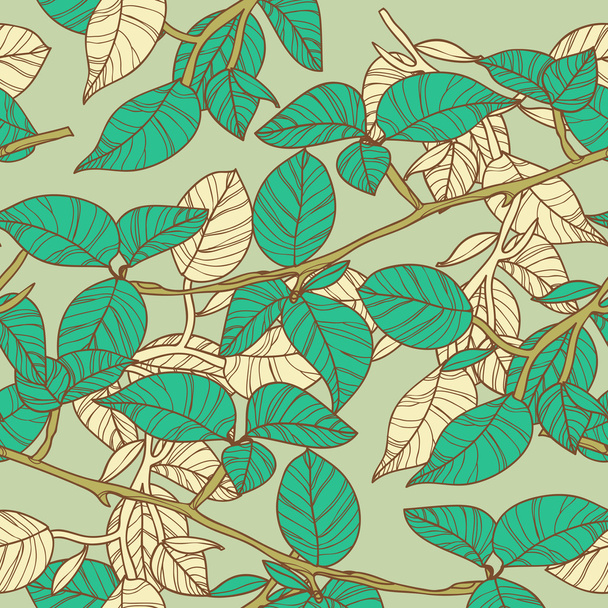 Bright leafs - Вектор,изображение