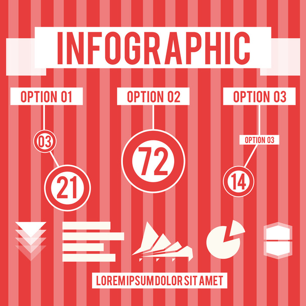 Infographic banner vectorillustratie   - Vector, afbeelding