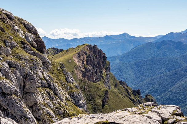 Fuente De in the in mountains of Picos de Europa, Cantabria, Spain - Photo, Image