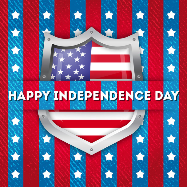 USA a függetlenség napja szimbólumok - Vektor, kép