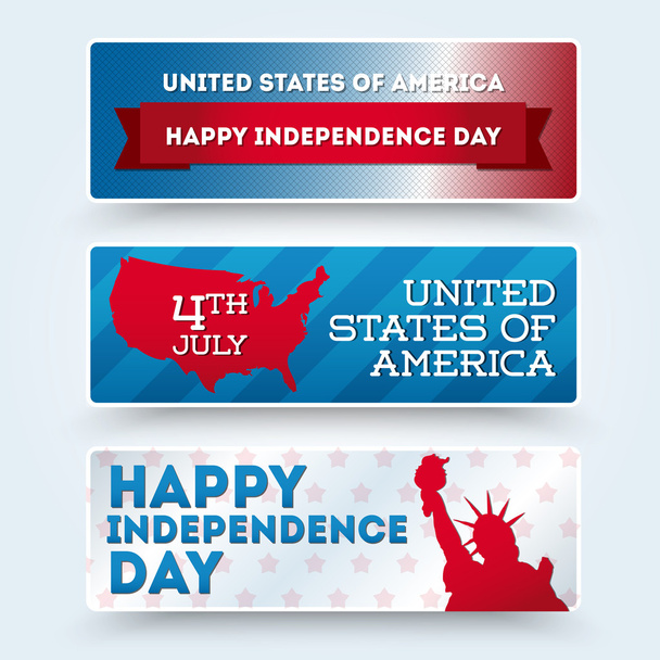 USA simboli giorno dell'indipendenza
 - Vettoriali, immagini