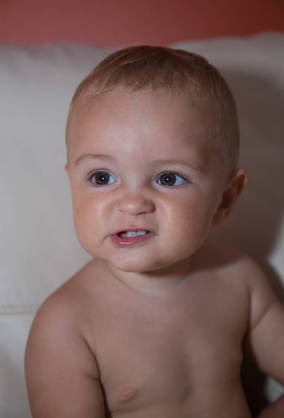 pretty little baby boy - Photo, image