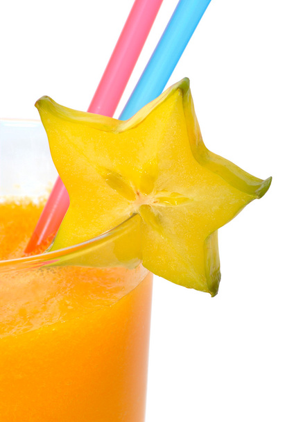 Papaya Juice with Carambola - Photo, Image