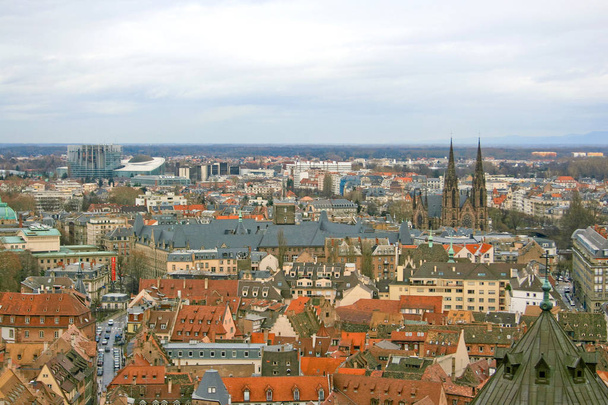 the capital of Alsace in France, border with Germany, Strasbourg - Valokuva, kuva