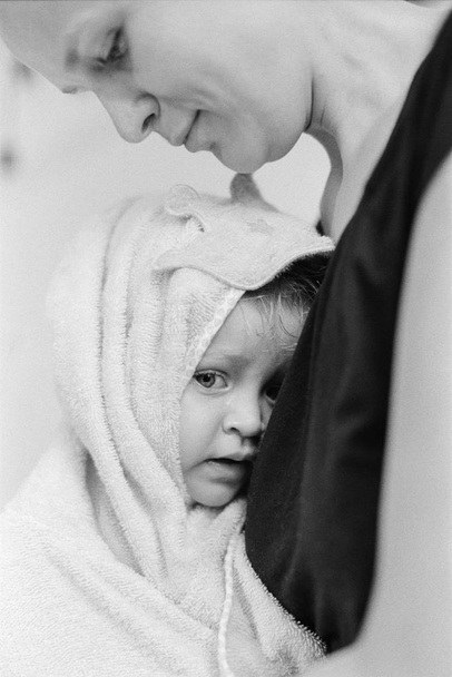 Dítě po koupeli - Fotografie, Obrázek