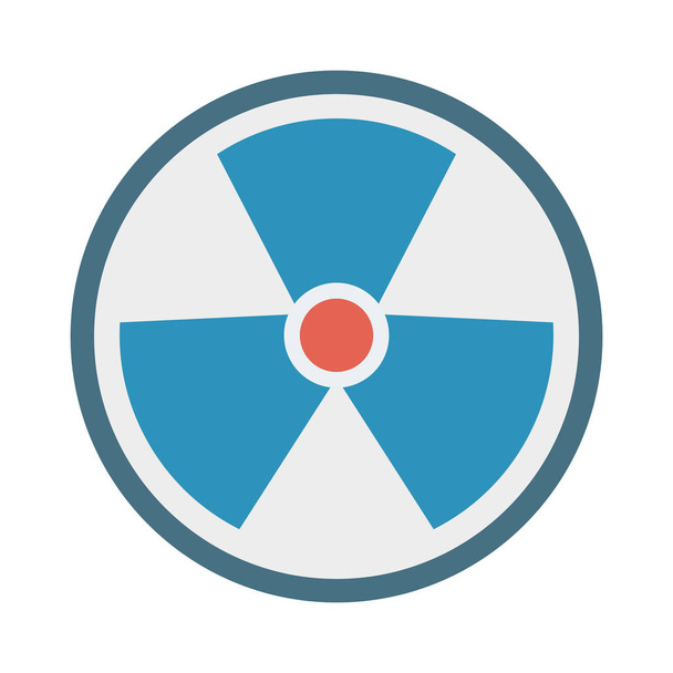nuclear   radioactive   Eco  vector illustration - Vector, afbeelding