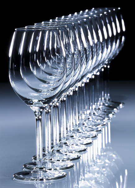 szkło białe wino - Zdjęcie, obraz