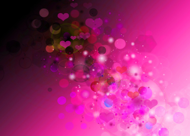Glittering Love lights background - Fotografie, Obrázek