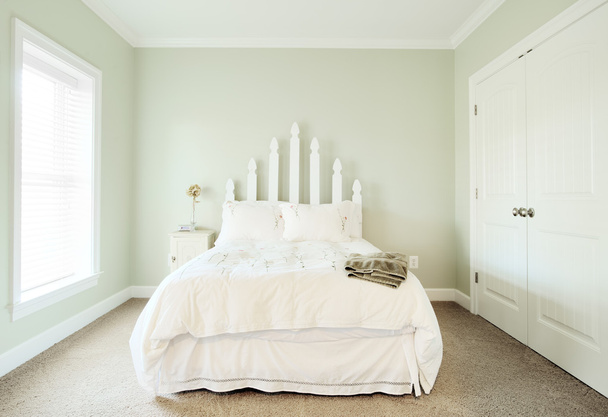 Pastel Bedroom Interior - Foto, immagini