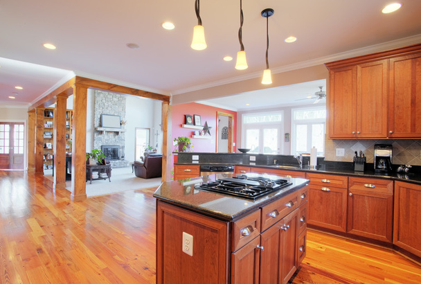 Upscale Kitchen Interior - Photo, Image