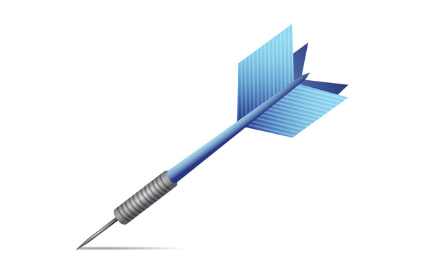 blue dart illustration design - Фото, изображение