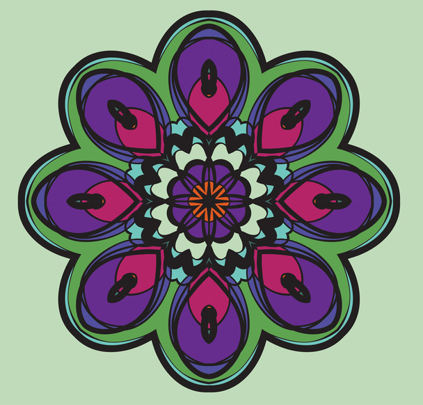 Vector floral design - Vector, afbeelding