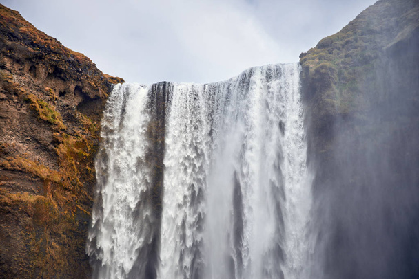 Beautiful Skogafoss waterfall - Fotografie, Obrázek