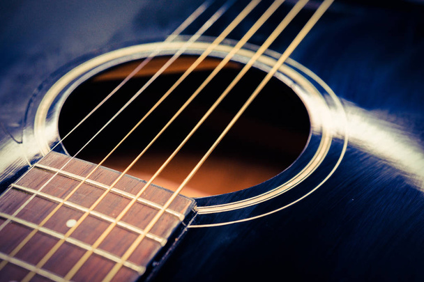 Acoustic guitar - Photo, Image