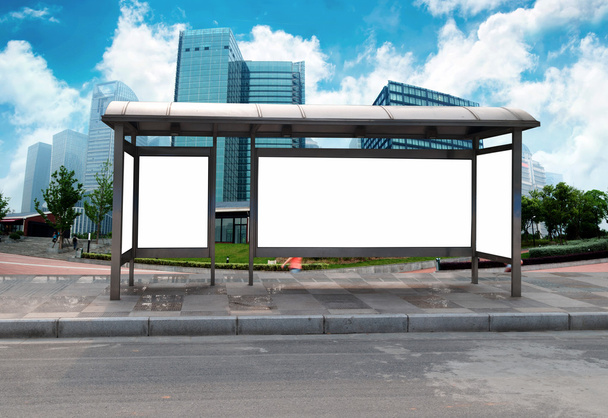 Bus stop billboard - Photo, Image