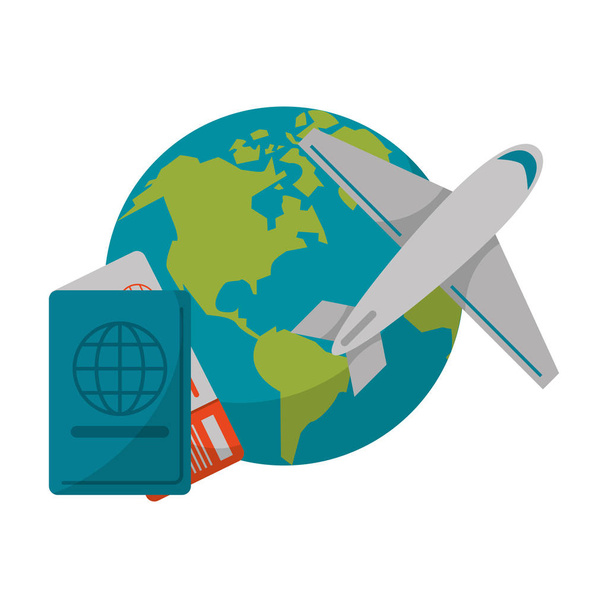 Travel and vacations - Vector, Image
