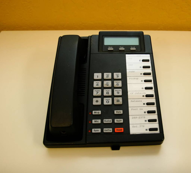 Modern multiline office phone - Photo, Image