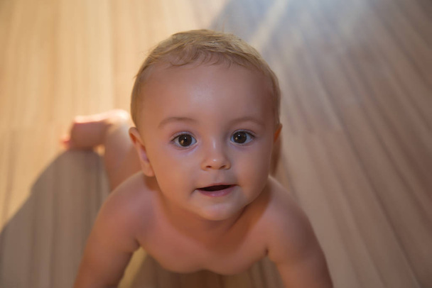 pretty little baby boy - Фото, изображение