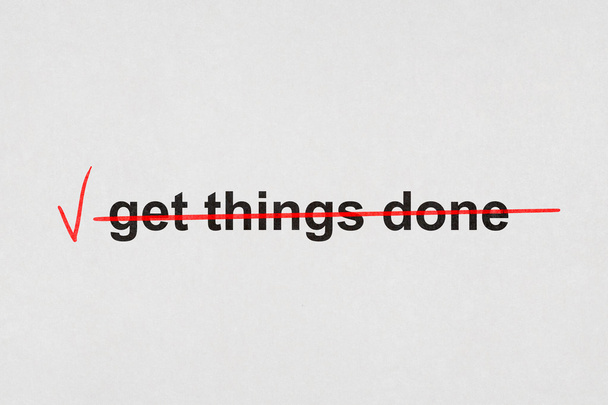 get things done - Foto, afbeelding